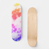 Rainbow Marble Skateboard (Vorderseite)