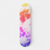 Rainbow Marble Skateboard (Vorne)