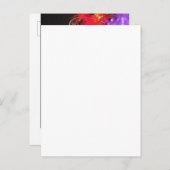 Rainbow Mardi Gras Postkarte (Vorne/Hinten)