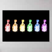 Rainbow Marie Antoinettes Poster (Vorne)