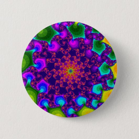 Rainbow Marigold Button (Vorderseite)
