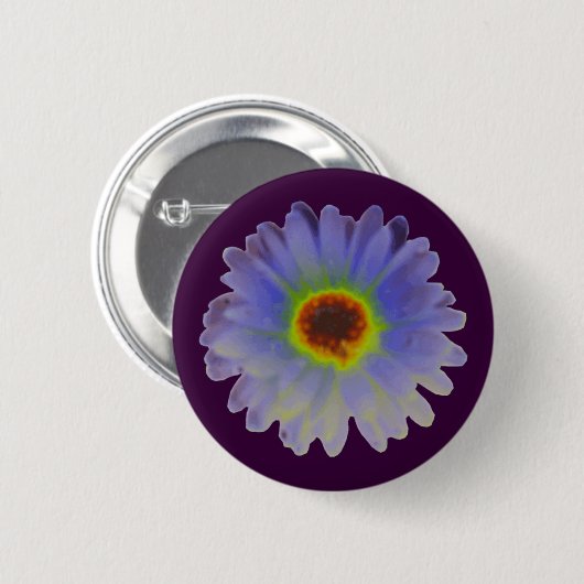 Rainbow Marigold Button (Vorne & Hinten)