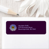 Rainbow Marigold Custom Address Labels (Insitu)