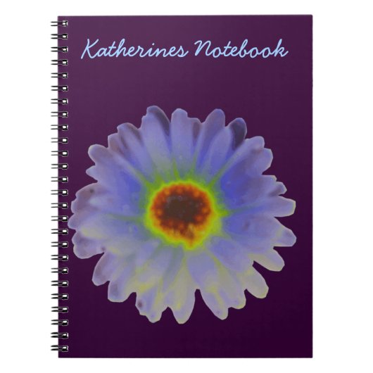 Rainbow Marigold - individualisierbares Notebook Notizblock (Vorderseite)
