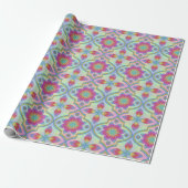 Rainbow Marrakesh Pattern Geschenkpapier (Ungerollt)