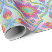 Rainbow Marrakesh Pattern Geschenkpapier (Rolleneckpunkt)