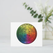 Rainbow Mayan Calendar Postkarte (Stehend Vorderseite)