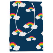 Rainbow Medium Gift Bag Mittlere Geschenktüte (Vorderseite)
