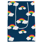Rainbow Medium Gift Bag Mittlere Geschenktüte (Rückseite)