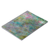 Rainbow Mehrfarbig Crystal Rock Marble Journal Notizblock (Linke Seite)
