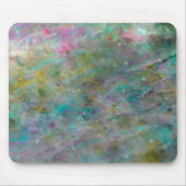 Rainbow Mehrfarbig Crystal Rock Marble Mousepad (Vorne)