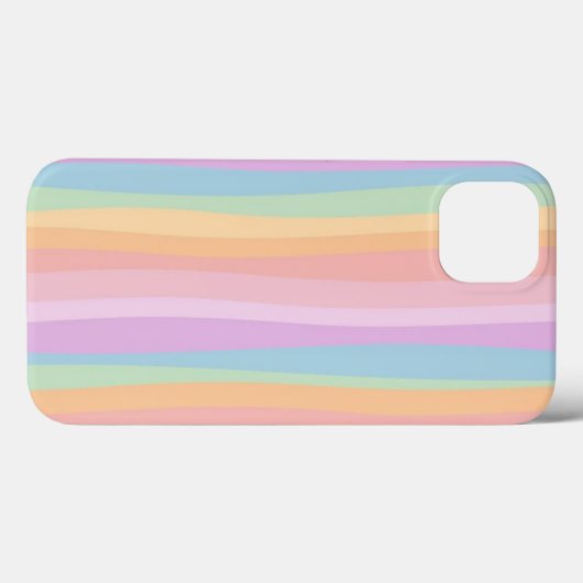 Rainbow Melt iPhone Case (Rückseite (Horizontal))