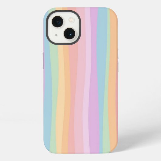 Rainbow Melt iPhone Case Hülle (Rückseite)