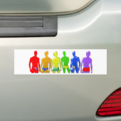 Rainbow Men Autoaufkleber (Auf Auto)