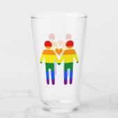 Rainbow Men Glas (Rückseite)
