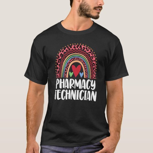 Rainbow Men Leopard Rainbow L T-Shirt (Vorderseite)