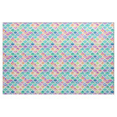 RAINBOW MERMACITA Farbenfrohe Meerjungfrau Scallop Stoff (Yard (91,4 cm))