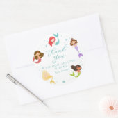 Rainbow Mermaid Danke, Stickers (Umschlag)