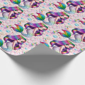 Rainbow Mermaid Geschenkpapier (Ecke)