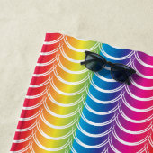 Rainbow Mermaid Pride Heart Strandtuch (Beispiel)