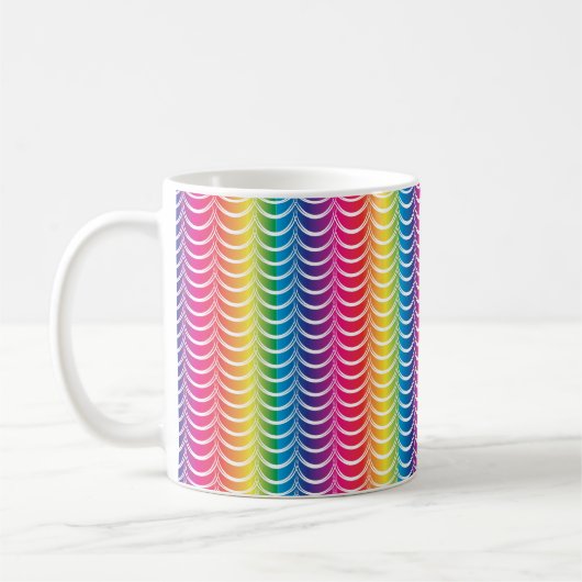 Rainbow Mermaid Pride Kaffeetasse (Links)