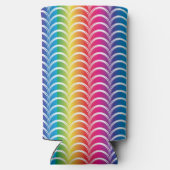 Rainbow Mermaid Pride Selters Dosenkühler (Rückseite)