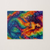 Rainbow Mermaid Puzzle (Horizontal)