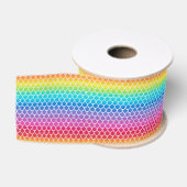 Rainbow mermaid Ribbon Ripsband (Spule)