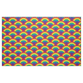 Rainbow Mermaid Scale Stoff (Fat Quarter (45,7 x 55,9 cm))