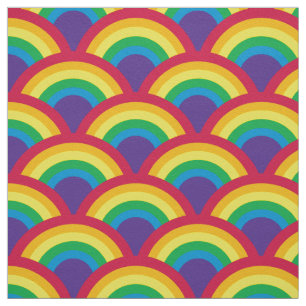 Rainbow Mermaid Scale Stoff