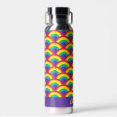 Rainbow Mermaid Scale Trinkflasche (Vorne)