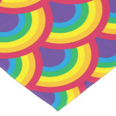 Rainbow Mermaid ScaleTable Runner Großer Tischläufer (Ecke)