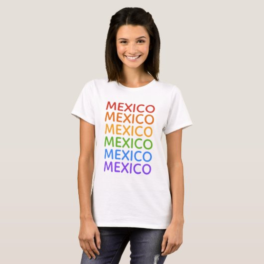 Rainbow MEXICO Shirts & Jacken (Vorne ganz)