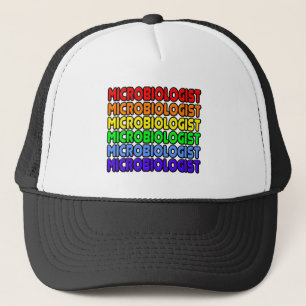 Rainbow Microbiologin Truckerkappe