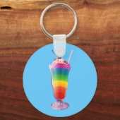 Rainbow Milkshake Schlüsselanhänger (Vorderseite)