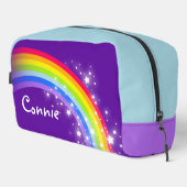 Rainbow-Mini-Bleistiftkoffer Waschbeutel (Rechte Ecke)