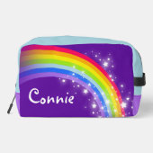 Rainbow-Mini-Bleistiftkoffer Waschbeutel (Rückseite)