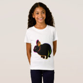 Rainbow Mini Rex Rabbit T-Shirt (Vorne ganz)