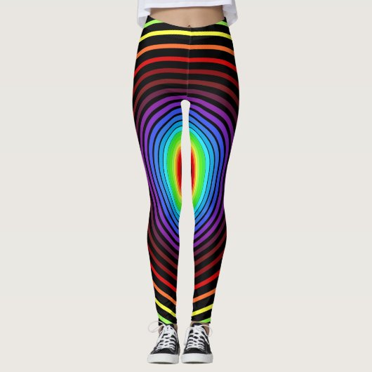 Rainbow Mirage - Wählen Sie Ihre Farben - Leggings (Vorderseite)