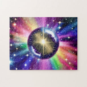 Rainbow Mirrored Disco Puzzle