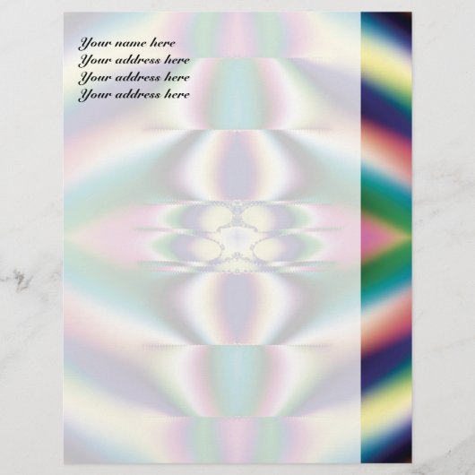 Rainbow Mirrors Briefbogen (Vorderseite)