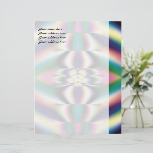 Rainbow Mirrors Briefbogen (Stehend Vorderseite)