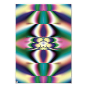 Rainbow Mirrors Fotodruck