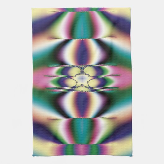 Rainbow Mirrors Geschirrtuch (Vertikal)