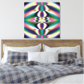 Rainbow Mirrors Leinwanddruck (Insitu (Schlafzimmer))