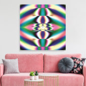 Rainbow Mirrors Leinwanddruck (Insitu (Wohnzimmer))