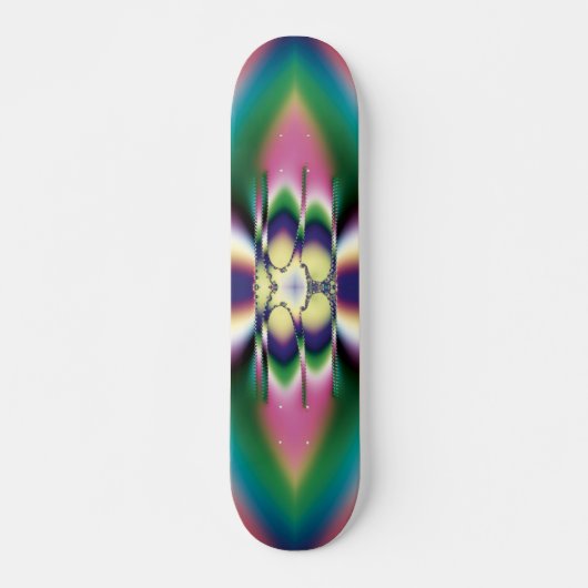 Rainbow Mirrors Skateboard (Vorne)