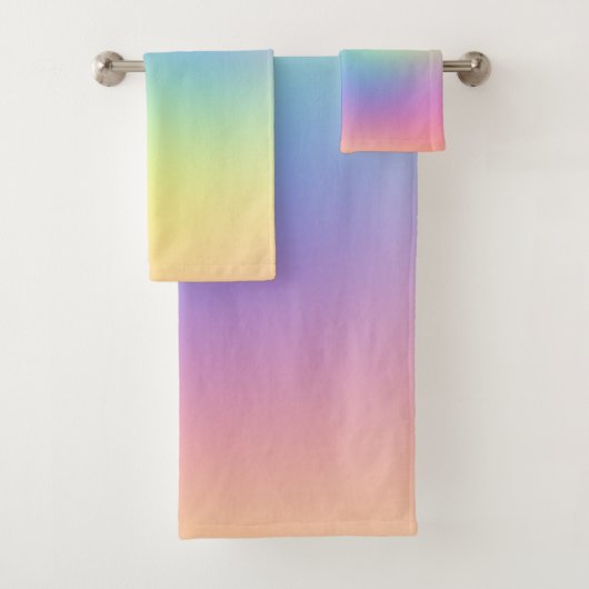 RAINBOW MIST BADEZIMMER TOWEL SET (Insitu)