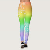 Rainbow mit Circles-Leggings Leggings (Rückseite)