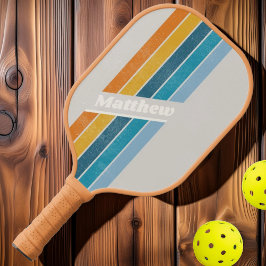 Rainbow mit dem Namen Pickleball Schläger